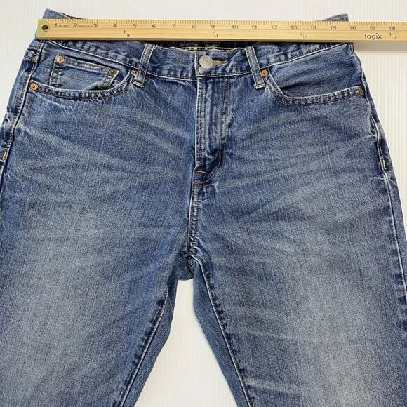 American Eagle Men's Bootcut Jeans Size 32X30 (Fit 32x29) Whiskered Cowboy - Picture 4 of 12